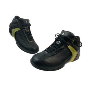 Sz 11.5 Reebok NBA Black Leather Basketball Shoes DMX  FLU 4-99682 EUC Minty!!!